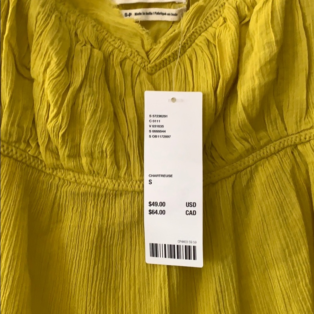 NWT urban outfitters ruffled tank - Picture 3 of 5